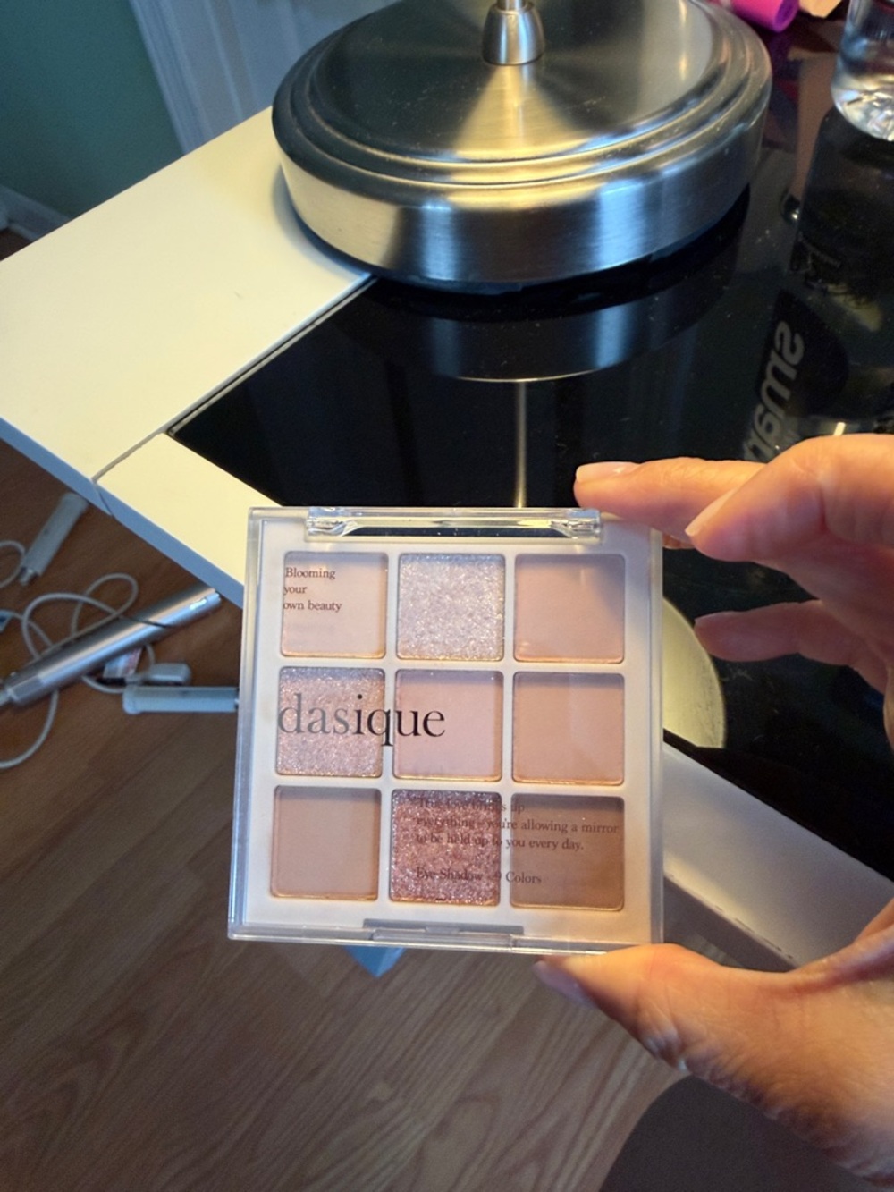 Dasique Pink Eyeshadow Palette – Soft Matte & Shimmer brown  -MILK LATTE EDITION